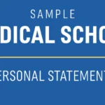 medical school personal statement